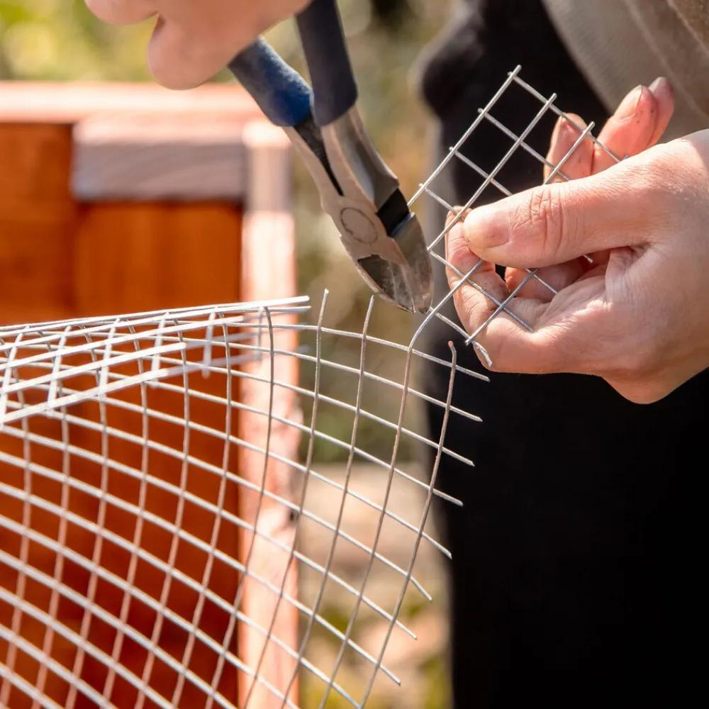 70m x 1m Volierendraht Drahtgitter Schweissgitter Wühlmausgitter Drahtgeflecht ^ Aquagart Hot
