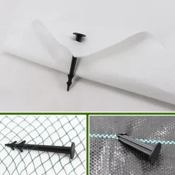 300 Netzanker Bodenanker für Teichnetz Laubschutznetz Abdecknetz ^ Aquagart Outlet