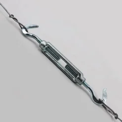 100 Seilspanner für Wildzaun Fostzaun Spannschloss Drahtspanner 2 Haken ^ Aquagart Hot