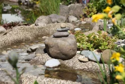 Steinfolie 1m x 1m breit Für Bachlauf Ufer Teichfolie Teich  Folie Sandfarben ^ Aquagart Discount