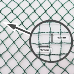 Teichnetz 18m x 8m Laubnetz Netz Vogelschutznetz robust ^ Aquagart Online