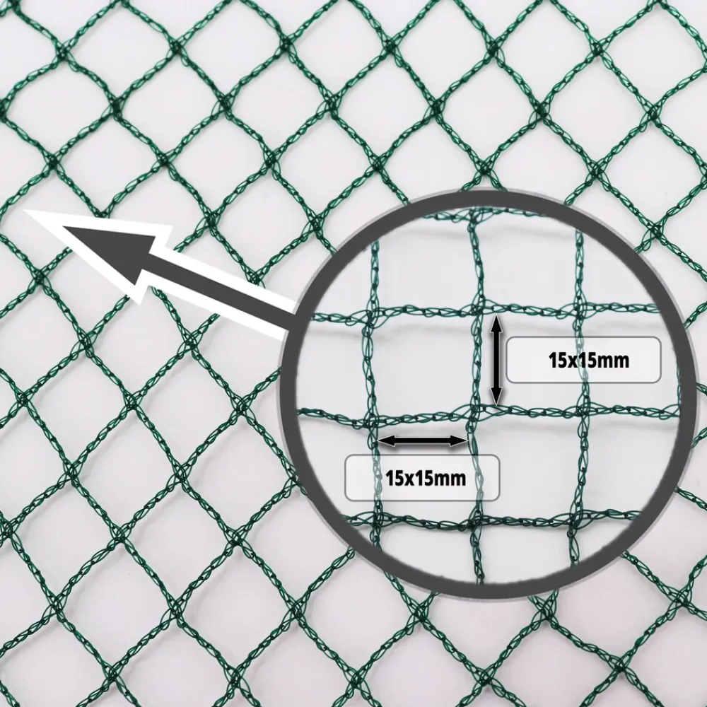 Teichnetz 6m x 6m Laubnetz Netz Vogelschutznetz robust ^ Aquagart Sale