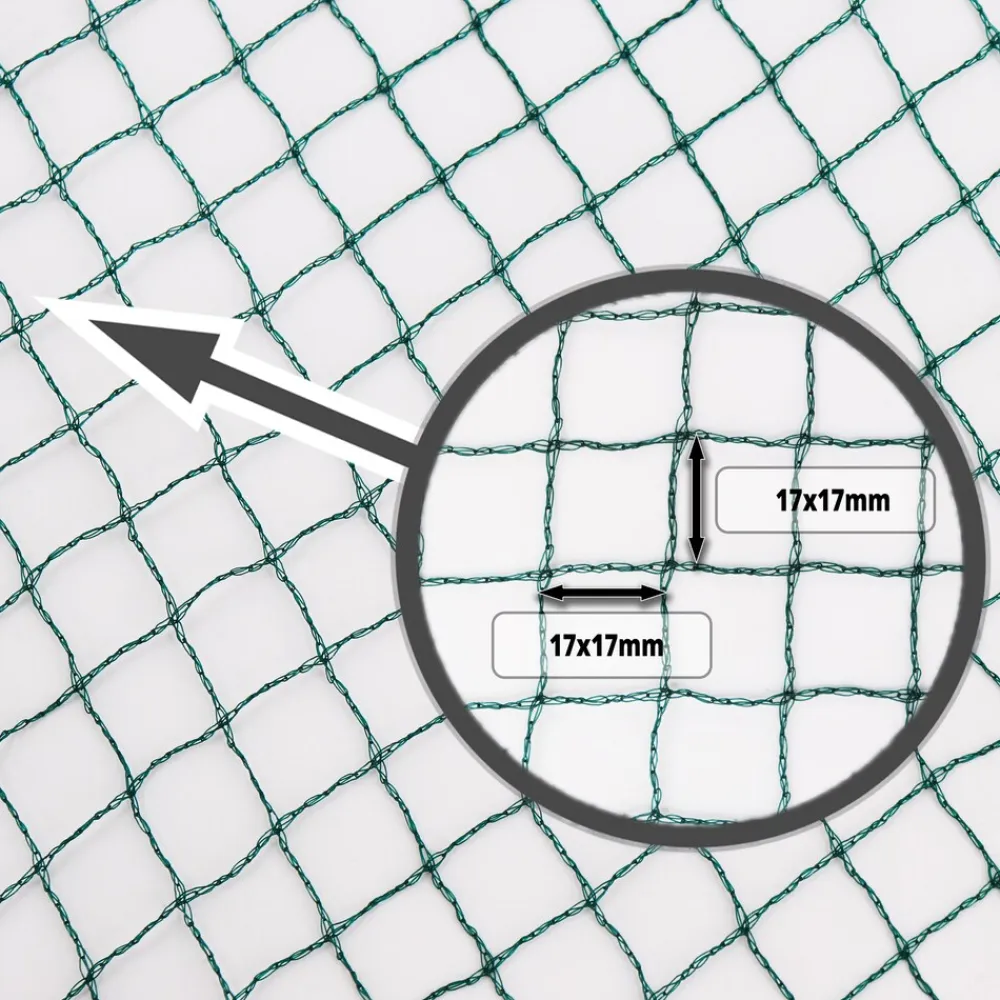 Teichnetz 15m x 8m Reiherschutz Silonetz Laubschutznetz Vogelschutznetz Laubnetz ^ Aquagart Online