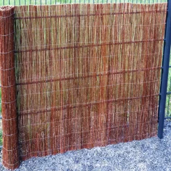 Weidenmatte 5m x 150 cm I Sichtschutzmatte aus Weiden Natürlicher Sichtschutz für Garten ^ Aquagart Hot