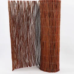 Weidenmatte 30m x 100 cm I Sichtschutzmatte aus Weiden Natürlicher Sichtschutz für Garten ^ Aquagart Outlet