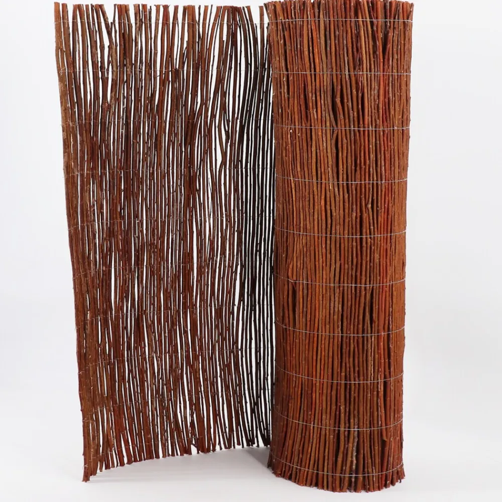 Weidenmatte 50m x 90 cm I Sichtschutzmatte aus Weiden Natürlicher Sichtschutz für Garten ^ Aquagart Clearance