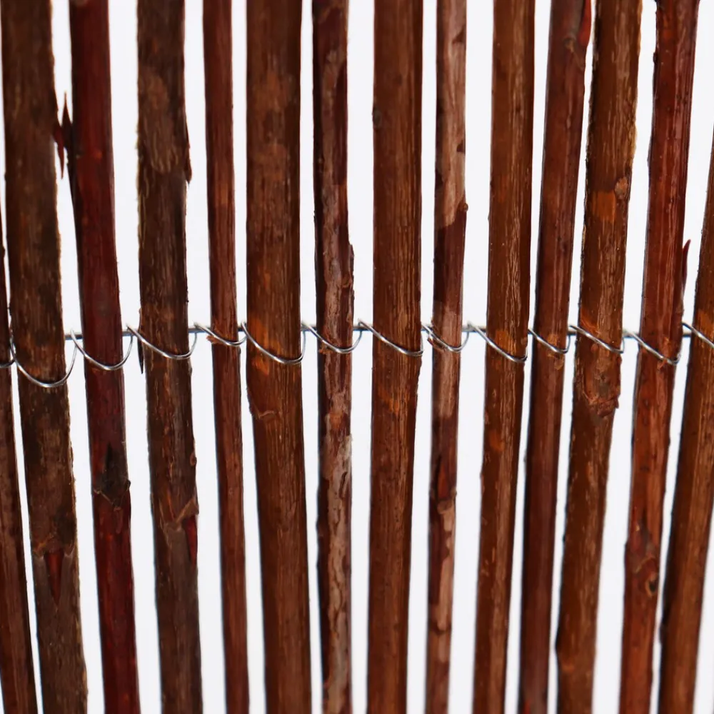 Weidenmatte 50m x 90 cm I Sichtschutzmatte aus Weiden Natürlicher Sichtschutz für Garten ^ Aquagart Clearance