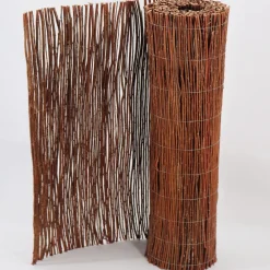 Aquagart Weidenmatte 35m x 90 cm I Sichtschutzmatte aus Weiden Natürlicher Sichtschutz für Garten Hot
