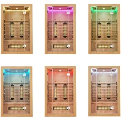 Artsauna Infrarotkabine Kiruna120 Dual Technologie – 5 Vollspektrumstrahler & 3 Flächenstrahler Online