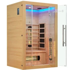 Artsauna Infrarotkabine Kiruna120 Dual Technologie – 5 Vollspektrumstrahler & 3 Flächenstrahler Online