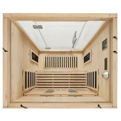 Artsauna Infrarotkabine Kiruna120 Dual Technologie – 5 Vollspektrumstrahler & 3 Flächenstrahler Online