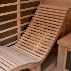 Artsauna Infrarotkabine Wärmekabine Kolding mit Triplex-Heizsystem & Hemlockholz Hot