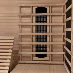 Artsauna Infrarotkabine Wärmekabine Kolding mit Triplex-Heizsystem & Hemlockholz Hot