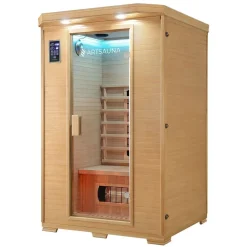 Artsauna Infrarotkabine Wärmekabine Oslo mit Vollspektrumstrahlern & Hemlockholz Discount
