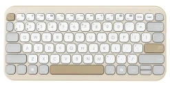 Marshmallow Tastatur KW100, Beige (Bluetooth, DE-Layout) ^ Asus Outlet
