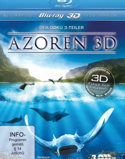 PLAION GmbH Azoren - Auf den Spuren von ... Entdeckern - Walen - Vulkanen (Blu-ray 3D, 3 Discs) Discount