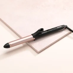 C451E Curling Tongs 25mm Lockenstab rose gold/ schwaz ^ Babyliss Online