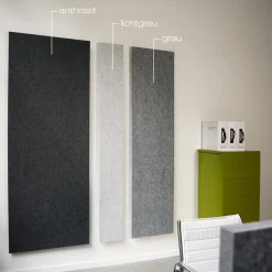 LAUTLOZ baffel multiple-Set - Deckenträger - 3-fach Farbe: , Größe: lichtgrau