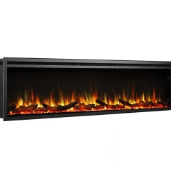 Elektrokamin Atalanta 72 - Einbaukamin mit Heizung 1500 W ^ BALDERIA