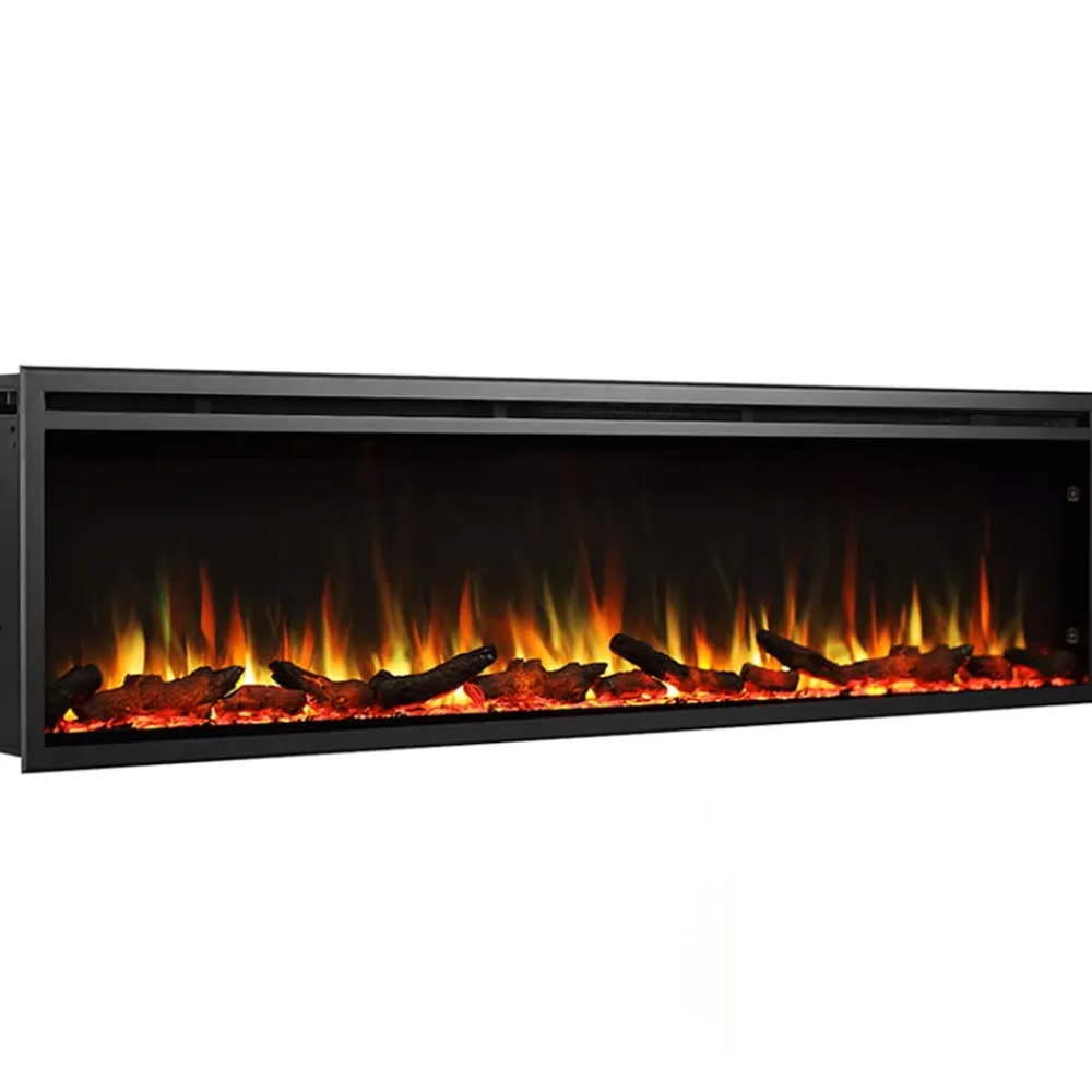 Elektrokamin Atalanta 72 - Einbaukamin mit Heizung 1500 W ^ BALDERIA