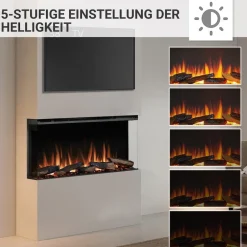 Elektrokamin Athena 36 - Einbau, Heizung 1500 W, App-Funktion ^ BALDERIA Online