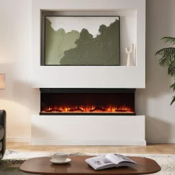 BALDERIA Elektrokamin  pure Orson 60 - Wand, Einbau, Heizung 1800 W Hot