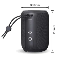 Soundbox Smart Fire - Lautsprecher mit Knistersound, schwarz ^ BALDERIA Hot