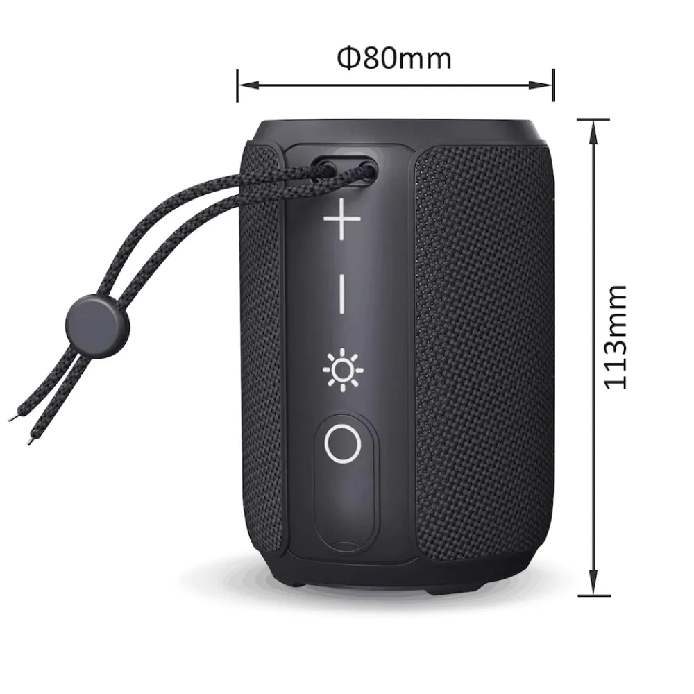 Soundbox Smart Fire - Lautsprecher mit Knistersound, schwarz ^ BALDERIA Hot