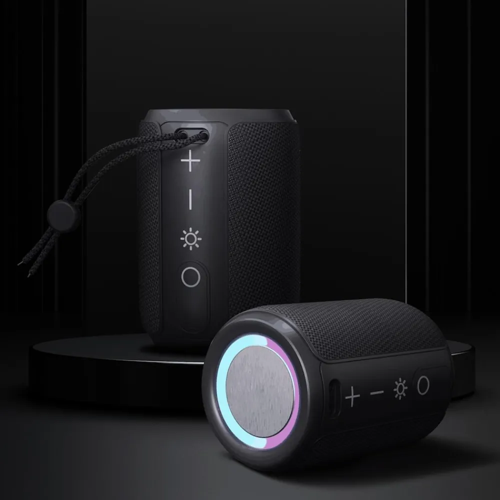 Soundbox Smart Fire - Lautsprecher mit Knistersound, schwarz ^ BALDERIA Hot