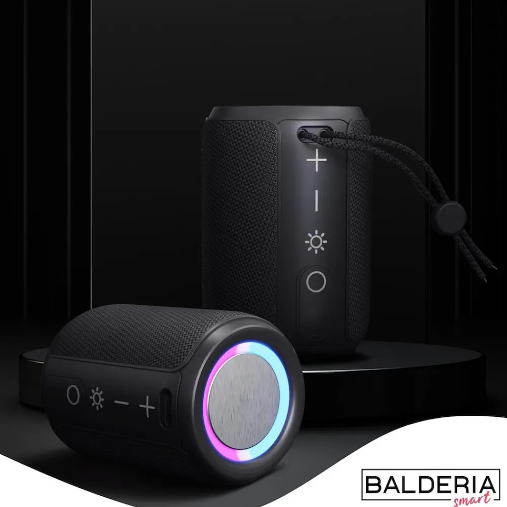 Soundbox Smart Fire - Lautsprecher mit Knistersound, schwarz ^ BALDERIA Hot