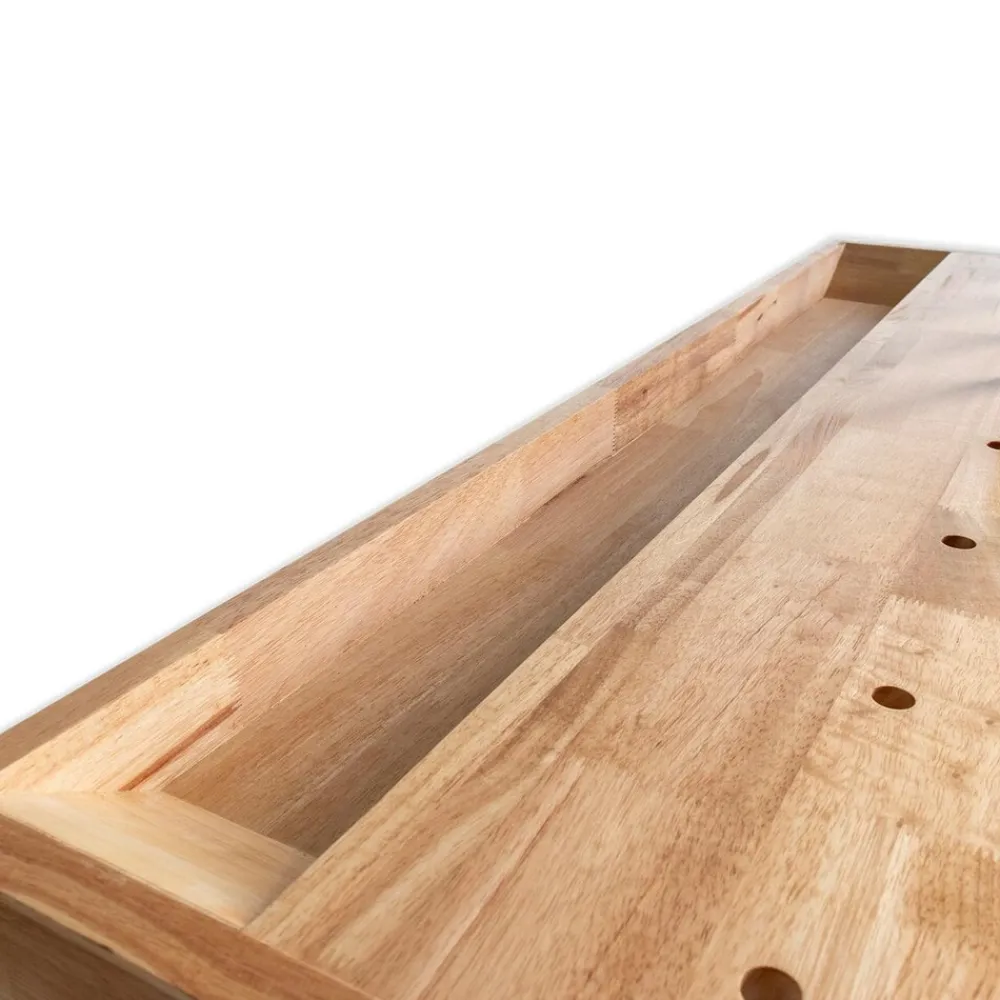 BAMATO Hobelbank WORK-1260 aus Massivholz New