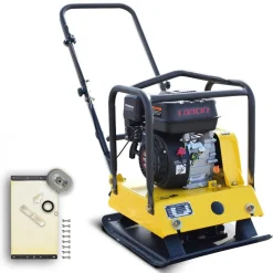 Rüttelplatte R-100 mit Gummimatte & Zubehörkit ^ BAMATO Sale