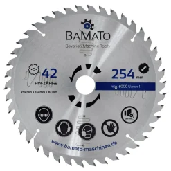 3-tlg HM-Kreissägeblattset SBS254SET ^ BAMATO Best