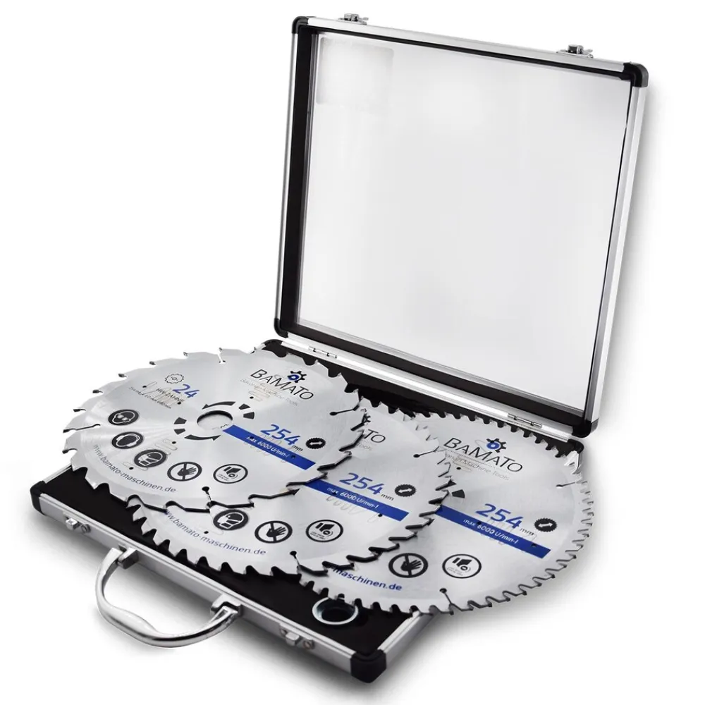 3-tlg HM-Kreissägeblattset SBS254SET ^ BAMATO Best