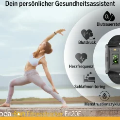 Smartwatch Fit 20F (schwarz) ^ Beafon Online