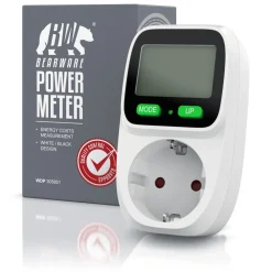 - Energiekostenmessgerät Stromkostenmessgerät Stromverbrauchszähler - Standby Verbrauchsmessung ab 0,2W - effektive Kostenüberwachung - 3680W ^ BEARWARE Discount