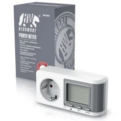 BEARWARE Energiekostenmessgerät - Stromverbrauchszähler, Energiekosten Anzeige - Stromzähler - 3680W - Energiemessgerät Clearance