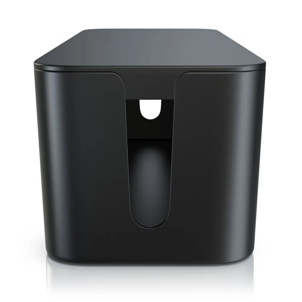 Kabelbox mit Gummifüßen - Kabelmanagement / dezente Optik / Ladebox ^ BEARWARE Outlet