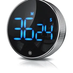 BEARWARE Küchentimer Digital, Küchenwecker Eieruhr, LED Display, Countdown, magnetisch Best