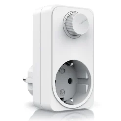 BEARWARE Steckdosendimmer mit Drehregler - von 20 bis 400 Watt - Universal Dimmer für die Steckdose - nur für Glühlampen - Helligkeitsregler Outlet