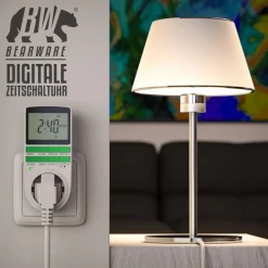 BEARWARE 3x Zeitschaltuhr, digital, programmierbar, LCD Display, Steckdosen Timer, max. 3680W Discount