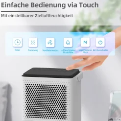 Luftentfeuchter 10 Liter BC10LEF2301 ^ Be Cool Clearance
