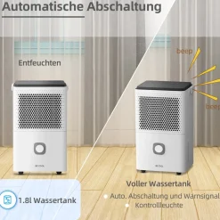 Luftentfeuchter 10 Liter BC10LEF2301 ^ Be Cool Clearance