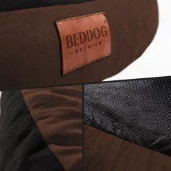 PRINS PREMIUM Hundebett aus strapazierfähigem Aicante-Gewebe ^ BedDog Outlet