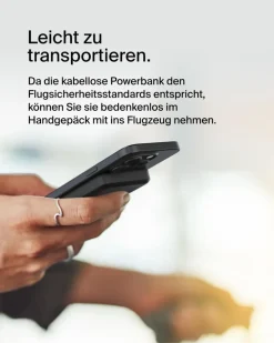 Belkin Magnetic Power Bank with Qi2 15W 5K, Schwarz Online