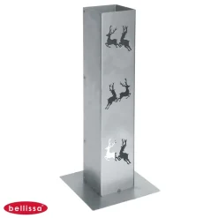 ® Corten Feuersäule 70cm Lichtsäule Windlicht Säule Garten ^ bellissa Online