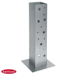 ® Corten Feuersäule 70cm Lichtsäule Windlicht Säule Garten ^ bellissa Online