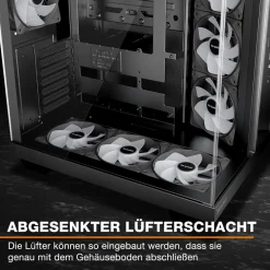 Geh Light Base 500 LX Black PC-Gehäuse ^ be quiet! Hot