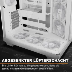 be quiet! Geh Light Base 500 LX White PC-Gehäuse Best
