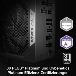 be quiet! POWER ZONE 2 750W 80+ Platinum PC-Netzteil New